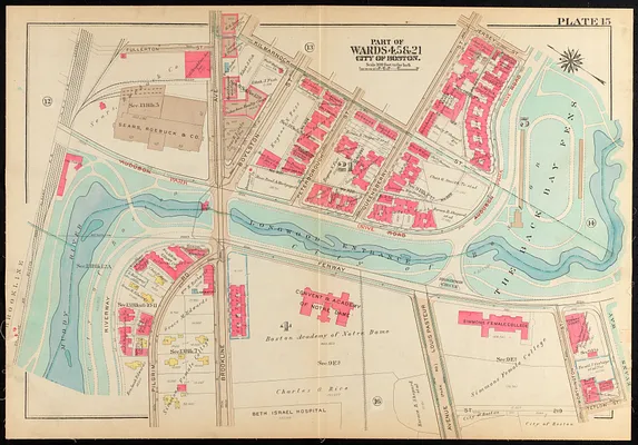 Atlas of the city of Boston, Roxbury