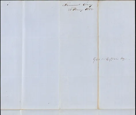 Samuel Cony to George Coffin, 28 May 1850