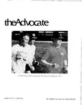 The Advocate, Vol. 24, No. 1, 1993