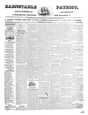Barnstable Patriot, and Commercial Advertiser
