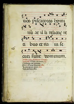 Leaf from Antiphonary