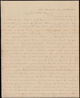Letter from Debora Weston, New Bedford, [Mass.], to Henry Grafton Chapman, March 11th, 1839
