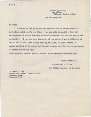 Letters Sent to E.S. Daniells, September 3, 1925