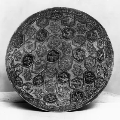 Bowl with Star and Hexagonal Design