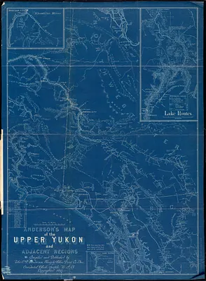 Anderson's map of the Upper Yukon and adjacent regions