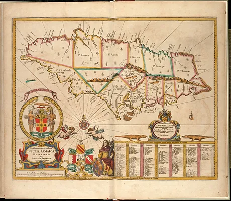 Novissima et accuratissima Insulae Jamaicae