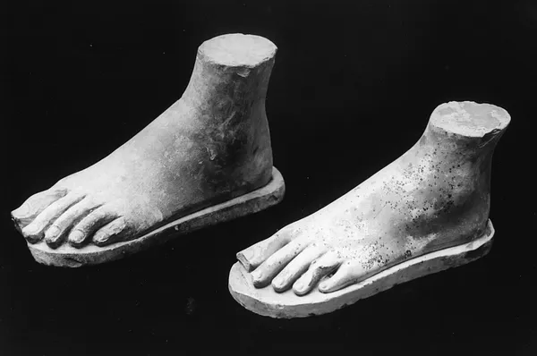 Left Foot with Grid