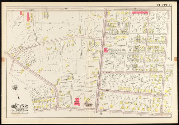 Atlas of the city of Boston, ward 25, Brighton