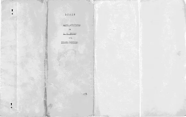 Lease, Louis Oppenstein to Harry S. Truman and Edward Jacobson