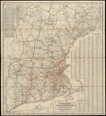 The New England commercial and route survey