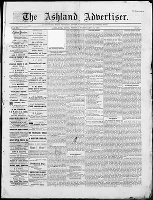 The Ashland Advertiser