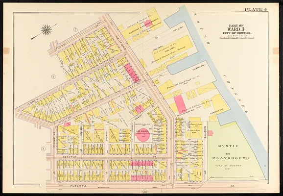 Atlas of the city of Boston, Charlestown and East Boston