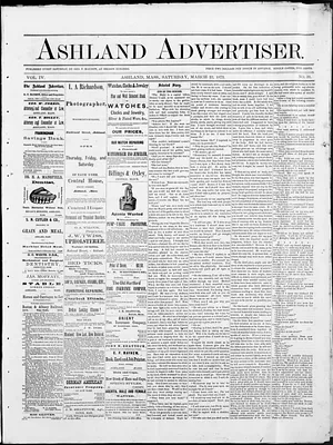 The Ashland Advertiser