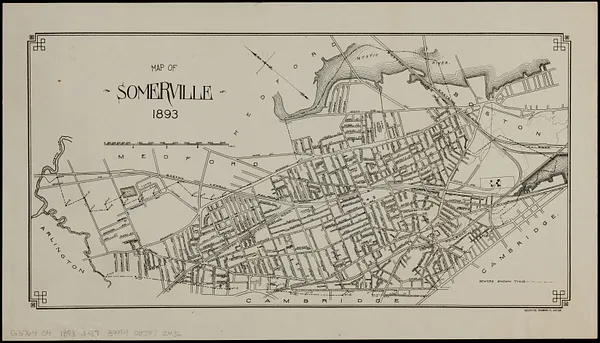 Map of Somerville