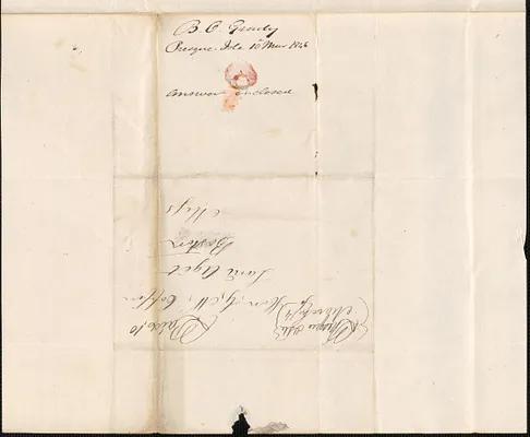 B. C. Grady to George Coffin, 10 March 1846