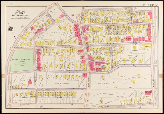 Atlas of the city of Boston, Roxbury