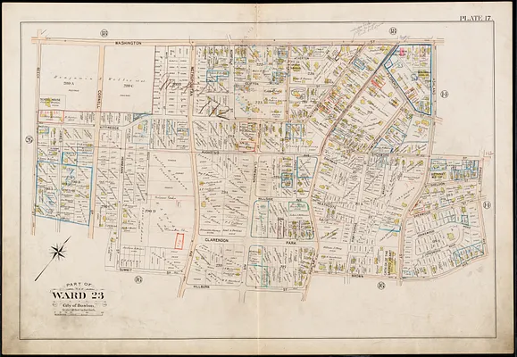 Atlas of the city of Boston, West Roxbury