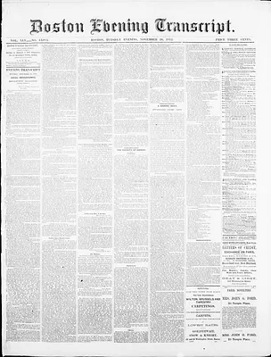 Boston Evening Transcript