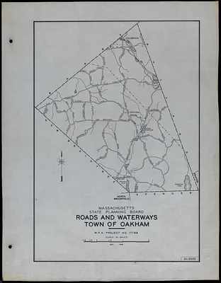 Roads and Waterways Town of Oakham
