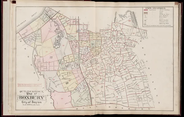 Atlas of the city of Boston : Roxbury, Mass. : volume three : from actual surveys and official records