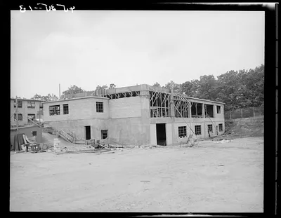 Construction of Natick Soldier Research, Development & Engineering Center progress shot