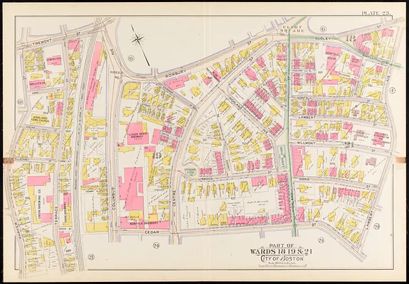 Atlas of the city of Boston, Roxbury