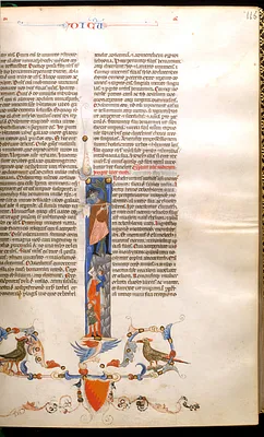 Leaf from Bentivoglio Bible