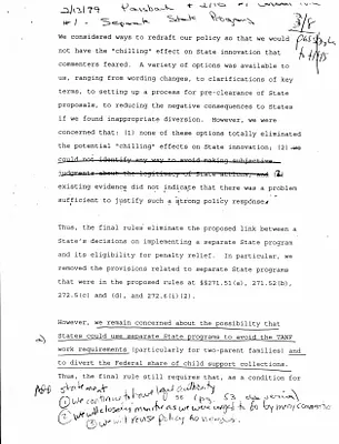 Welfare - Regulations - TANF-Final-Change Papers - Part I [2]