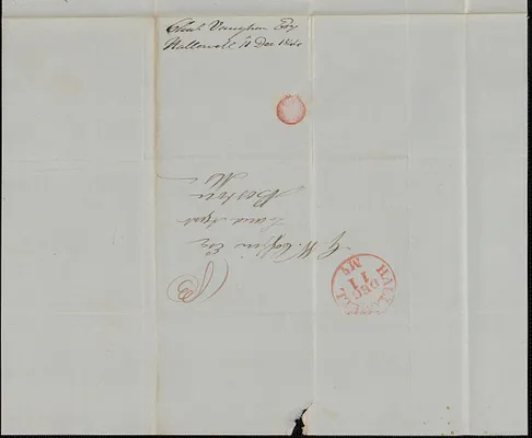 Charles Vaughan to George Coffin, 11 December 1844