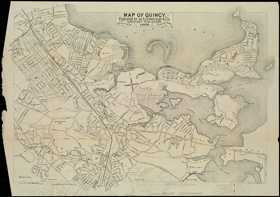 Map of Quincy