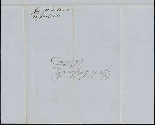 Jewett and March to George Coffin, 23 January 1850