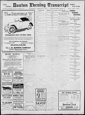 Boston Evening Transcript