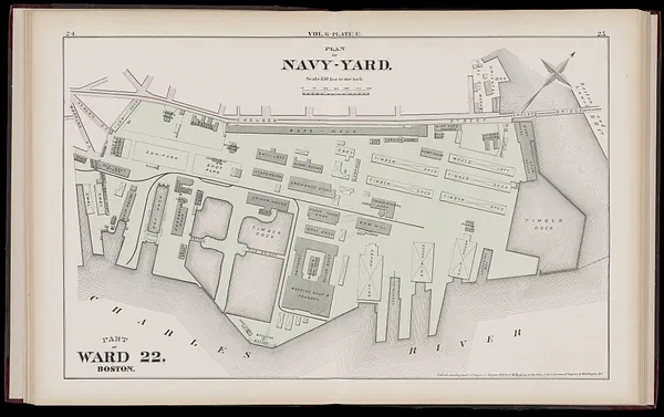 Atlas of the county of Suffolk, Massachusetts : vol. 6th including the late city of Charlestown, now wards 20,21 and 22, city of Boston : from actual survey & official records