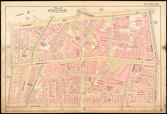 Atlas of the city of Boston : city proper