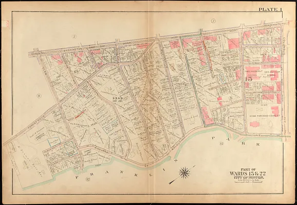 Atlas of the city of Boston, West Roxbury