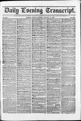 Daily Evening Transcript
