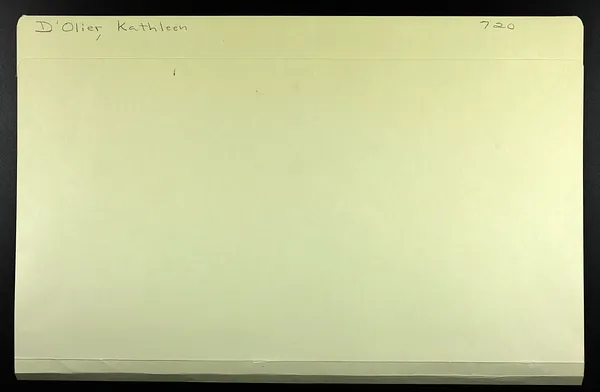 D'Olier, Kathleen [1/2]