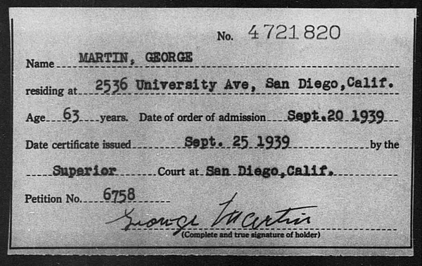 Martin, George - 1939
