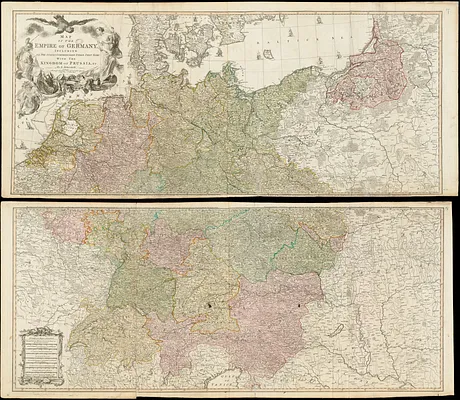 Map of the Empire of Germany
