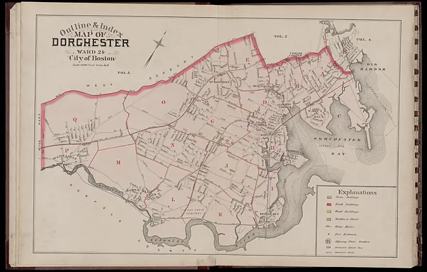 Atlas of the city of Boston : Dorchester : volume three : from actual surveys and official records