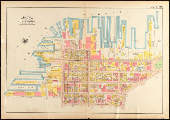 Atlas of the city of Boston, Charlestown and East Boston