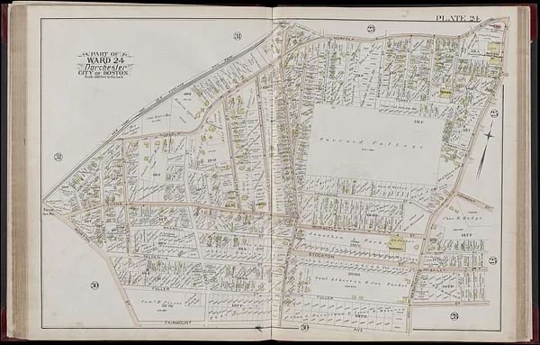 Atlas of the city of Boston, volume five, Dorchester Mass.