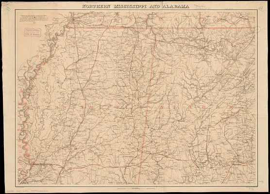 Northern Mississippi and Alabama
