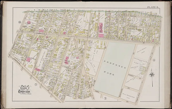 Atlas of the city of Cambridge, Massachusetts