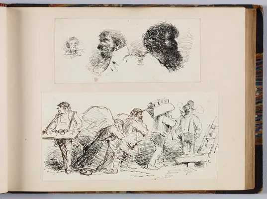 Album of Original sketches
