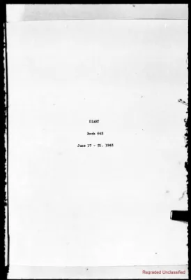Volume 643, June 17 – June 21, 1943