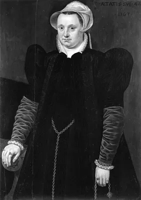 Portrait of a Woman with a Pomander