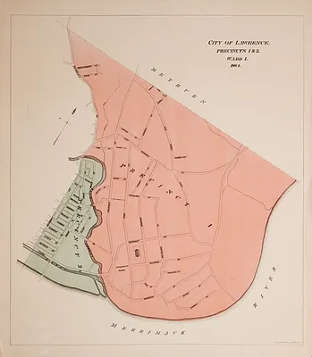 City of Lawrence, precincts 7 & 8, ward 4