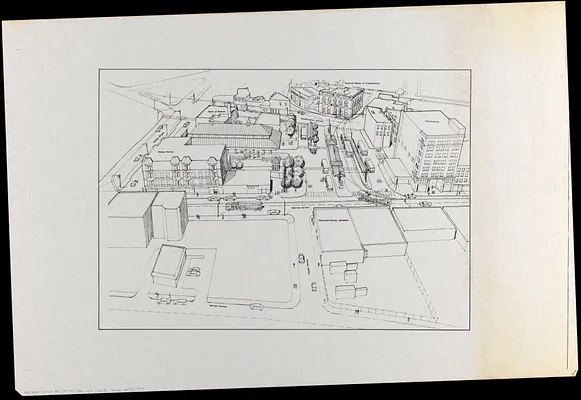 Views of the area around Dudley Station in Roxbury