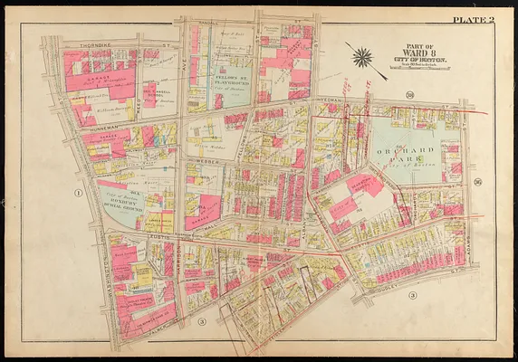 Atlas of the city of Boston, Roxbury